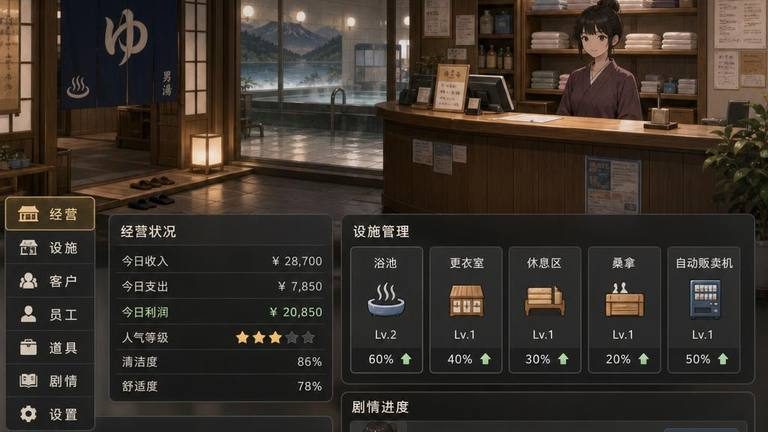 背德浴场 剧情互动 演示图 6